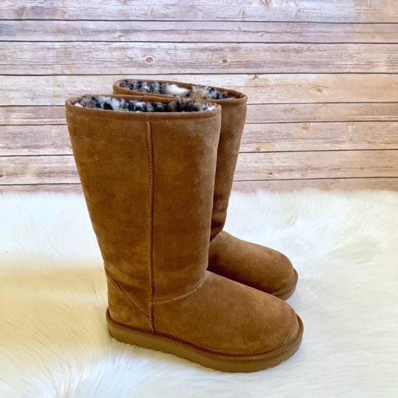 UGG Chestnut Classic Tall II Animal Boots - Picture 2 of 8